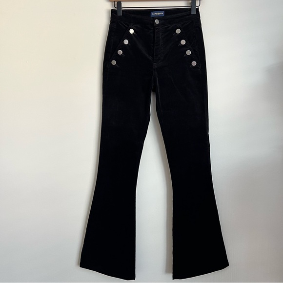 Ramy Brook Elegant Black Wide Leg Jeans - Picture 2 of 7